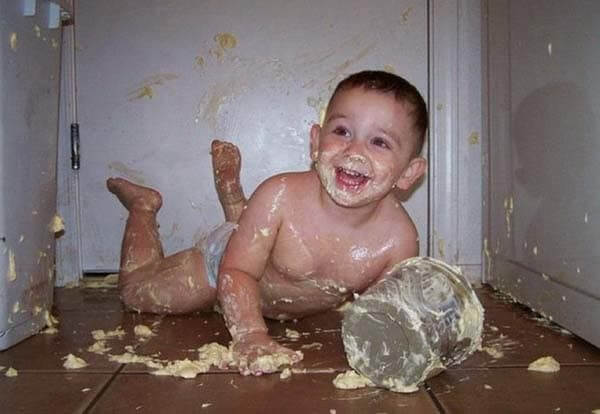 Having a Butter Bath