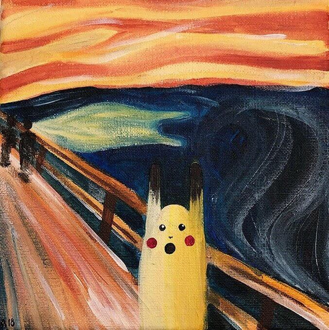 Perfect for the Art Nerd Who Also Loves Pokémon
