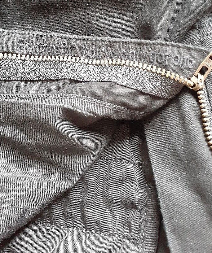 This Zipper's Wise Word's of Wisdom: Be Careful, You Only Have One