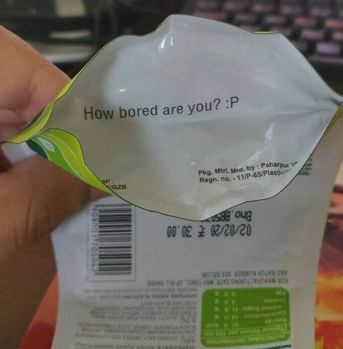 Not That Bored Now, Thanks