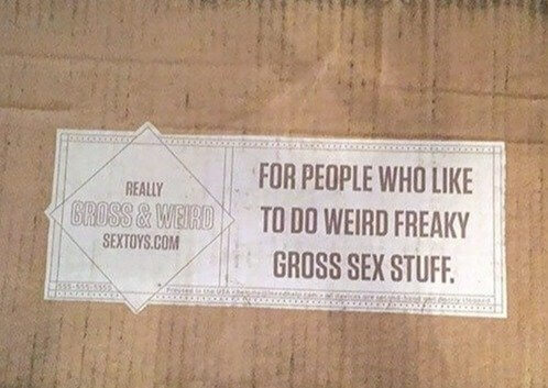 Make Everyone Blush With This Hilarious Box Label