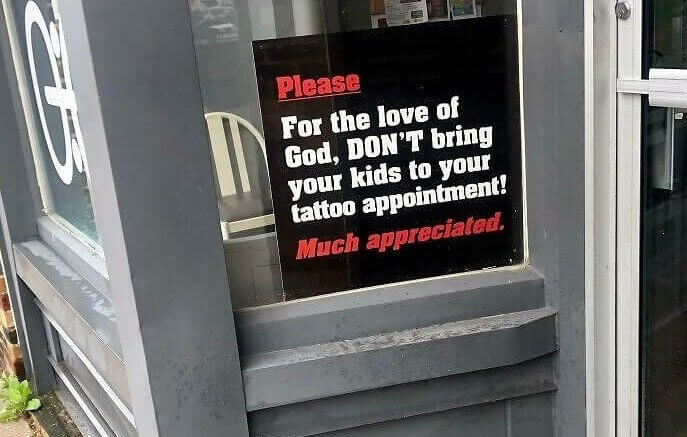 A Parental Advisory for Tattoo Time