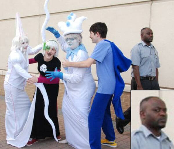 He's Just Gonna Walk by and Mind His Business