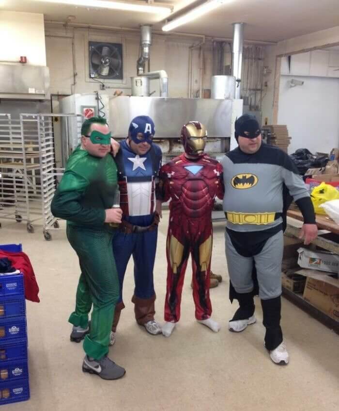Four Bosses by Day, Office Avengers by Night