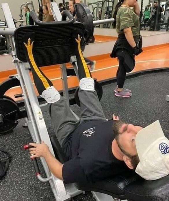 He Skipped Leg Day One Too Many Times