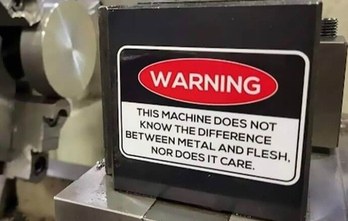 When Warning Signs Get Dark