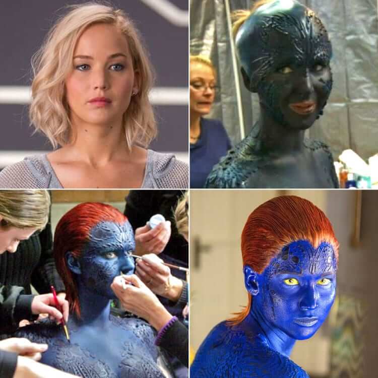 From Jennifer Lawrence To Mystique