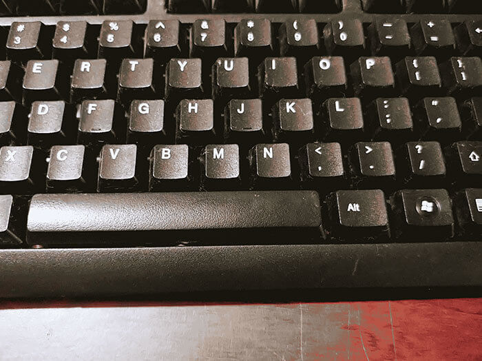 The Office Keyboard Bandit Strikes Again