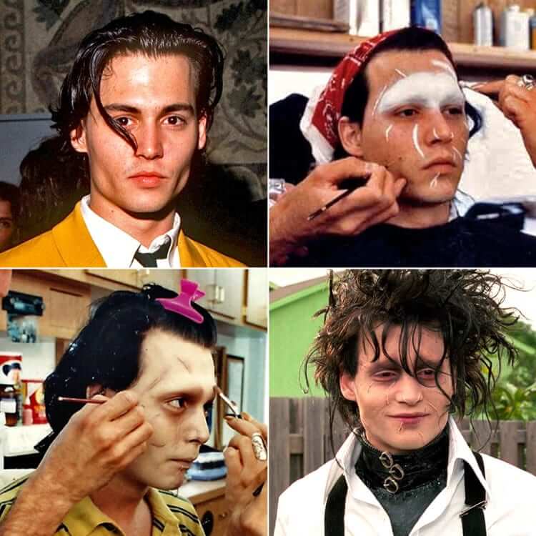 From Johnny Depp To Edward Scissorhands